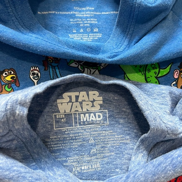 4T Justice League Star Wars Grogu Pokemon Graphic Tees  - 11 Piece Bundle - Picture 11 of 15